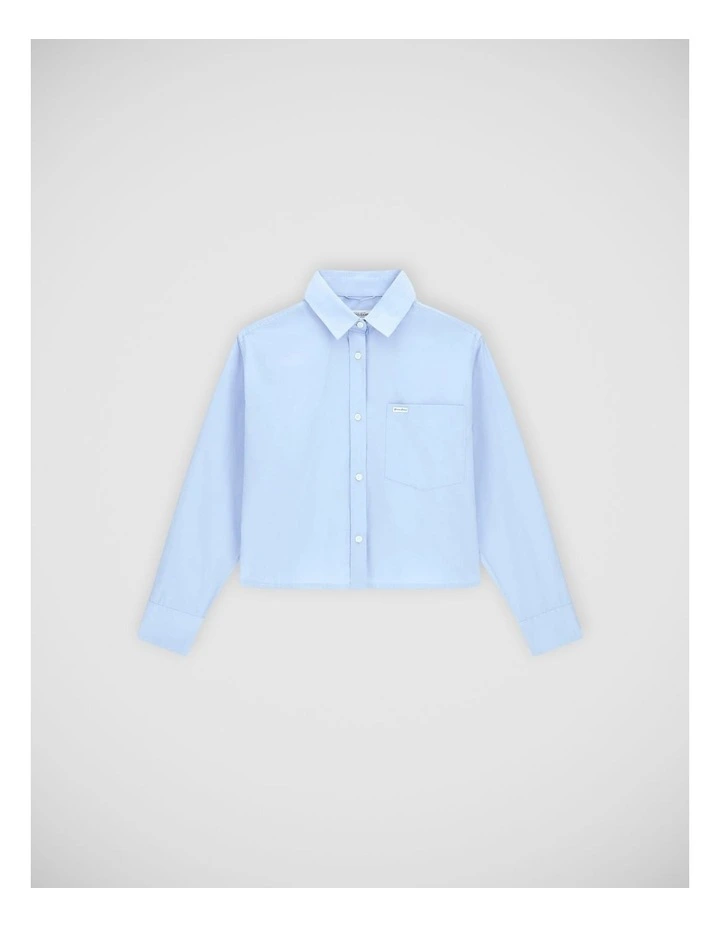 Gj Cropped Long Sleeve Shirt image 5