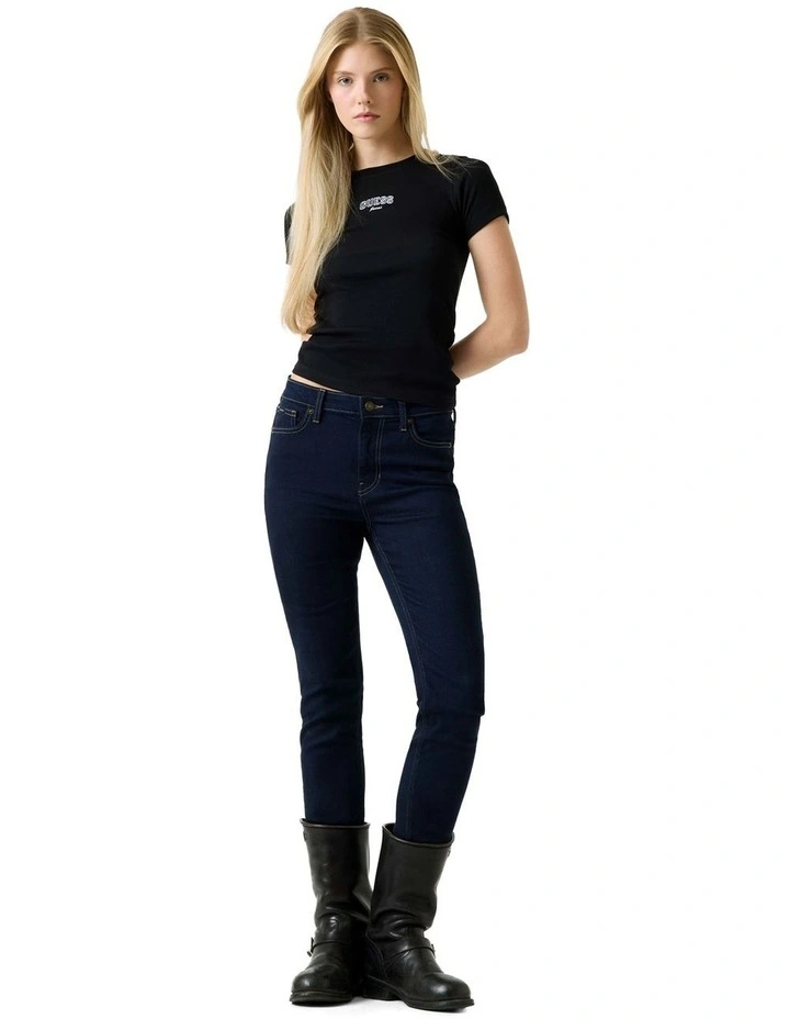 Embro Slim Tee in Jet Black image 2