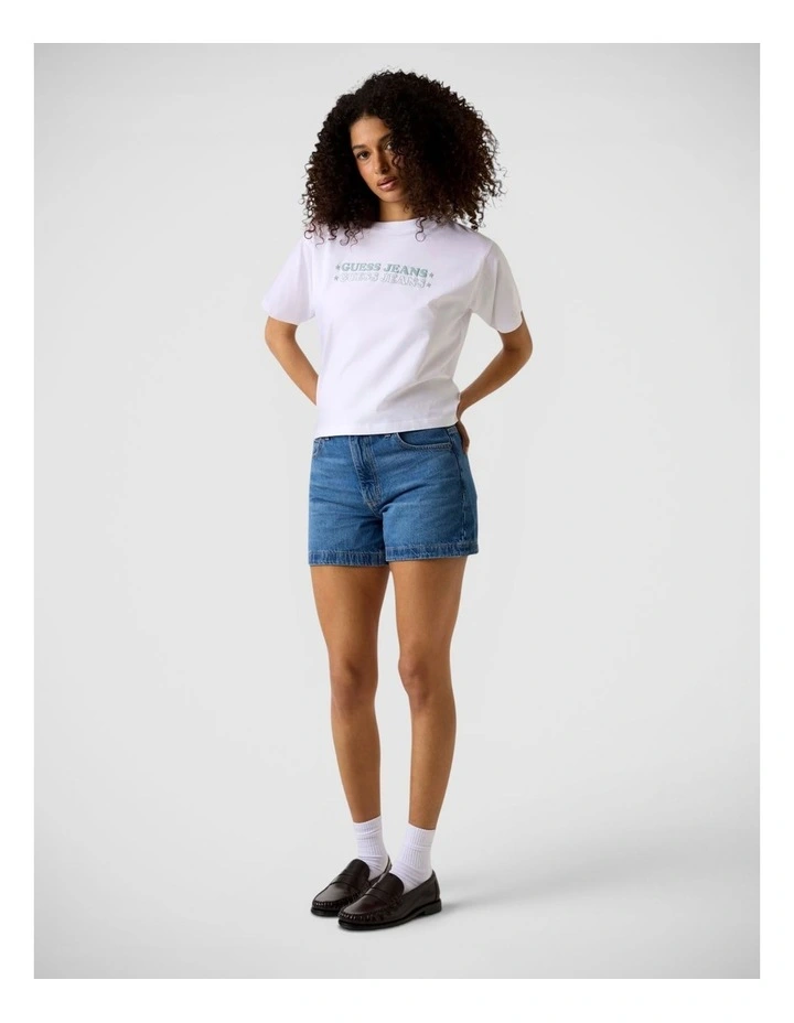 Gj Ss Cn Boxy Print Star Tee image 4
