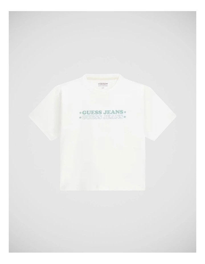 Gj Ss Cn Boxy Print Star Tee image 5