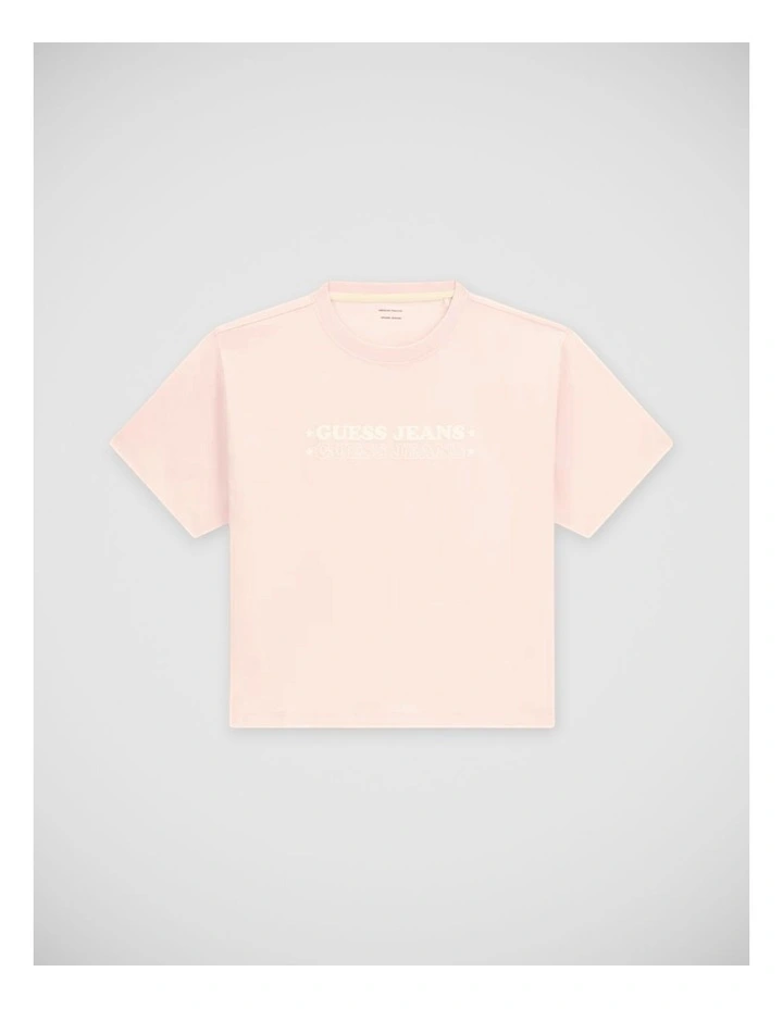 Gj Ss Cn Boxy Print Star Tee image 5