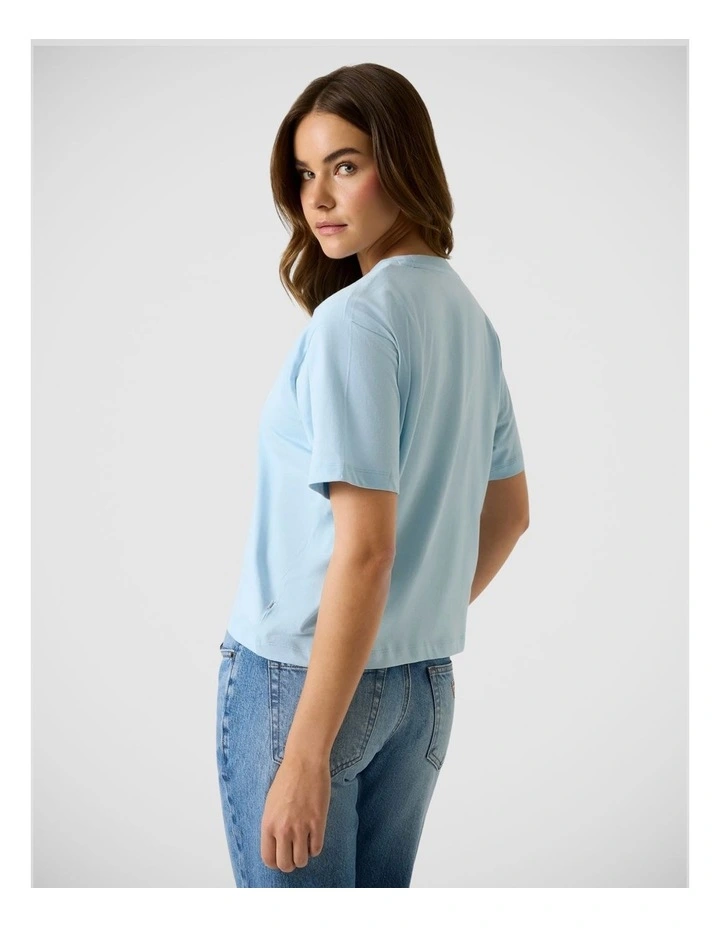 Gj Ss Cn Boxy Print Star Tee image 2