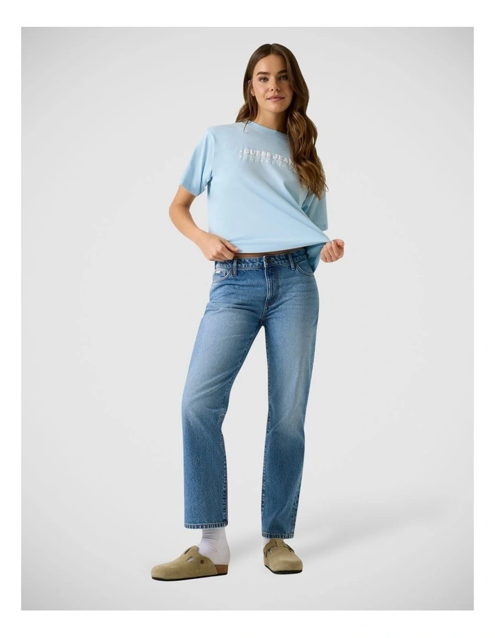 Gj Ss Cn Boxy Print Star Tee image 4