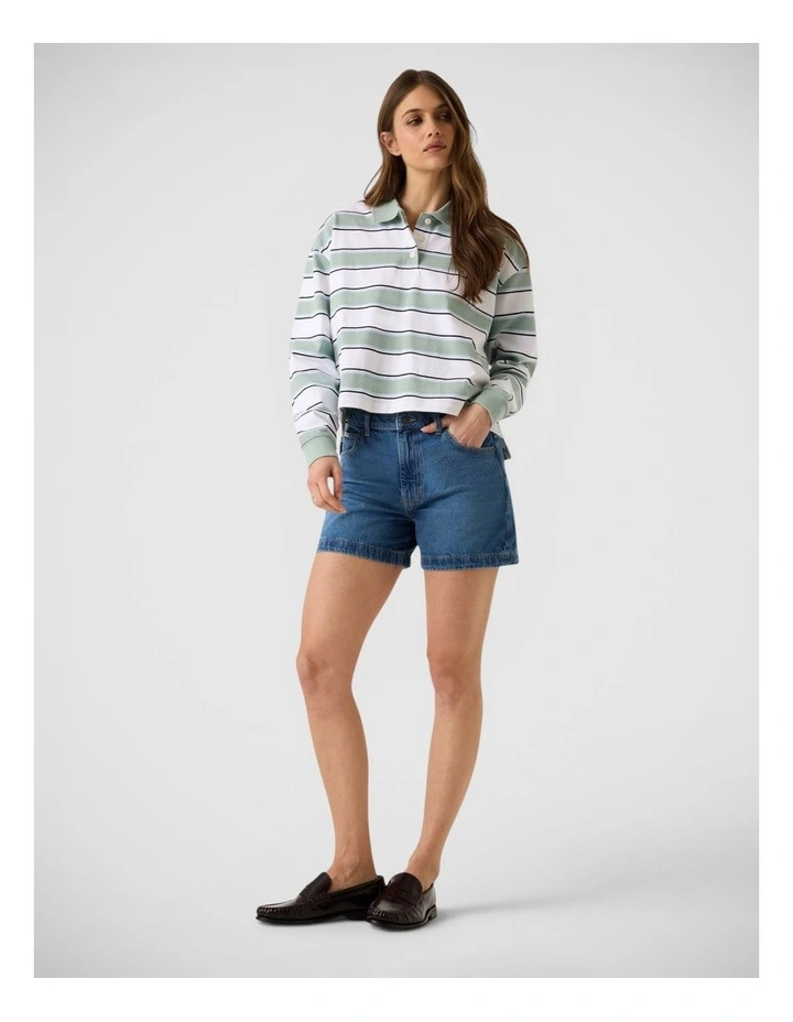Gj Os Crop Polo Shirt image 4