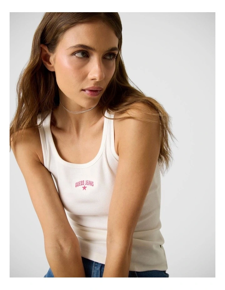 Gj Rib Embro Tank Top image 3