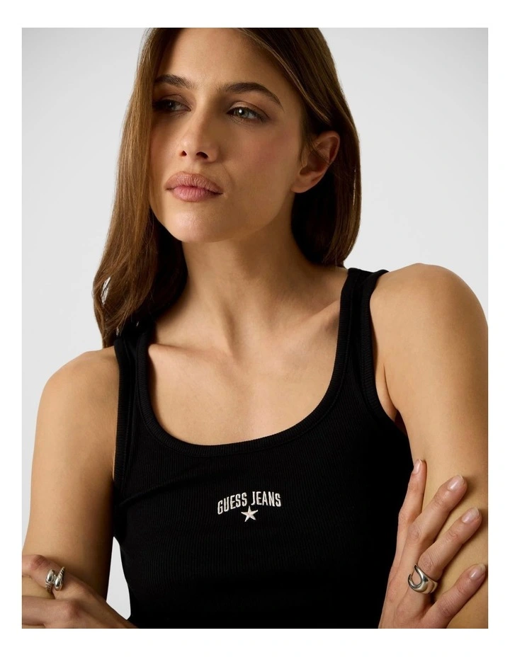 Gj Rib Embro Tank Top image 3