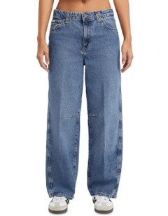 Barrel Jeans in Blue