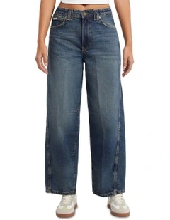 Barrel Jeans in Blue