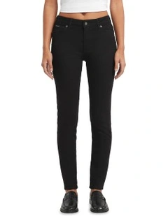 G05 High Rise Skinny Jeans W4YA92D5DL1 in Black