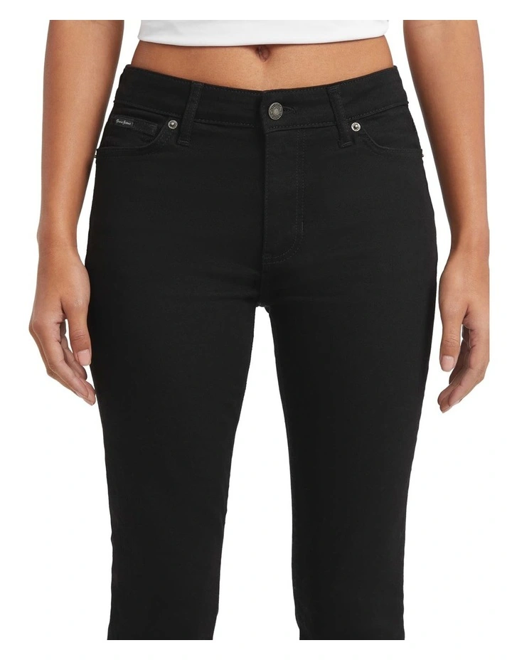 G05 High Rise Skinny Jeans W4YA92D5DL1 in Black image 3