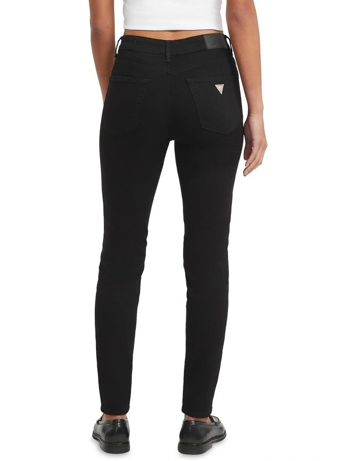 G05 High Rise Skinny Jeans W4YA92D5DL1 in Black image 4
