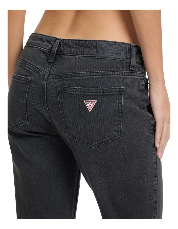 G09 Bootcut Patch Pockets Jeans W5BA3VD0832 in Black image 5