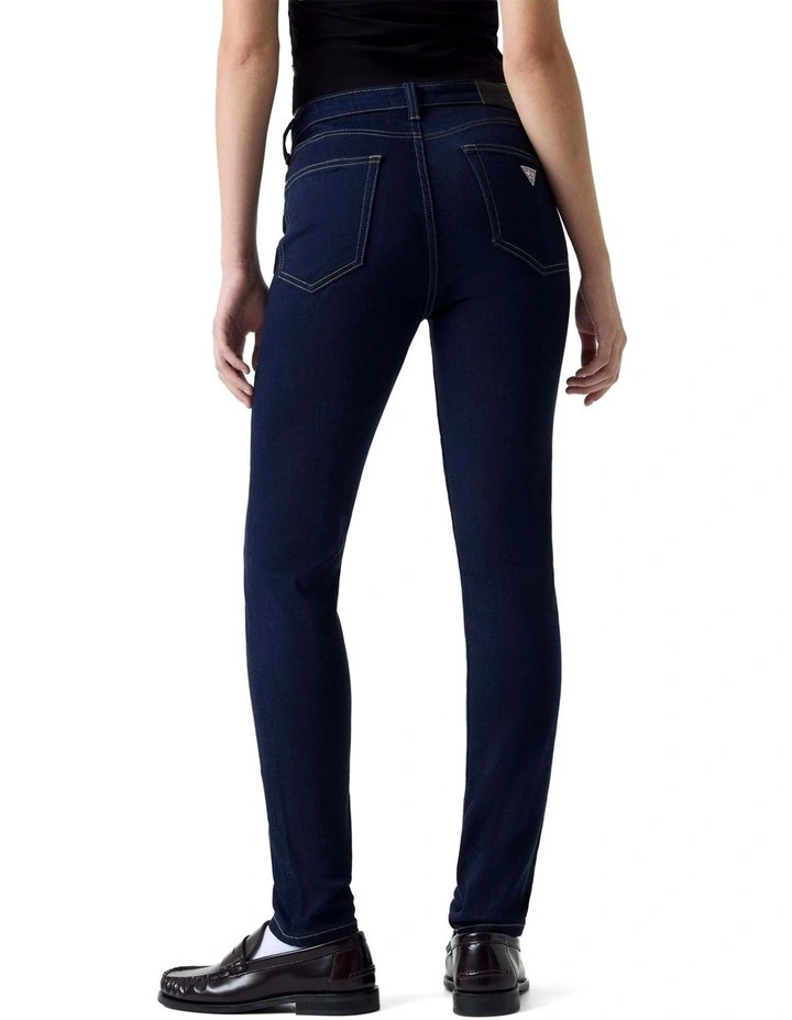 G05 High Rise Skinny Jeans in Blue image 3