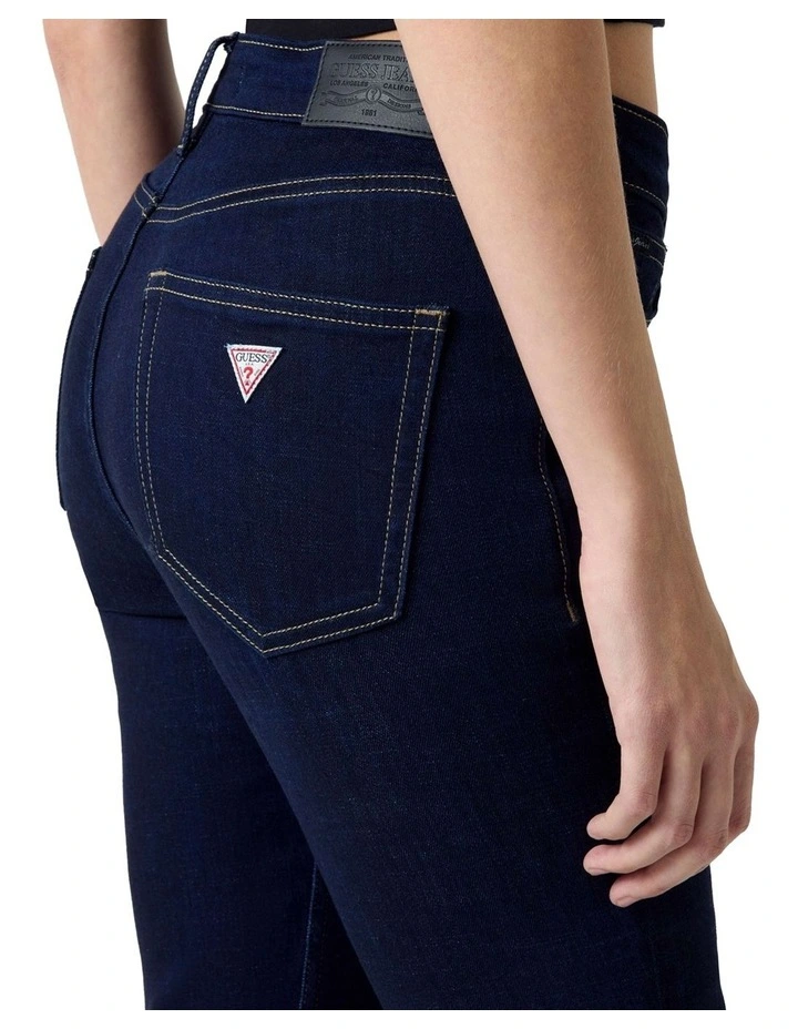 G05 High Rise Skinny Jeans in Blue image 4