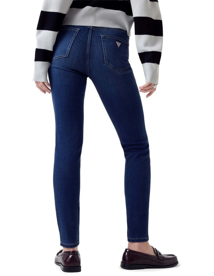 G05 High Rise Skinny Jeans in Blue image 3