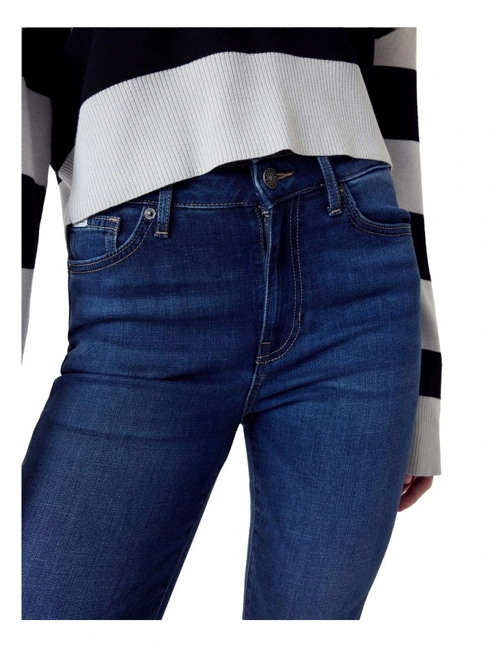 G05 High Rise Skinny Jeans in Blue image 4