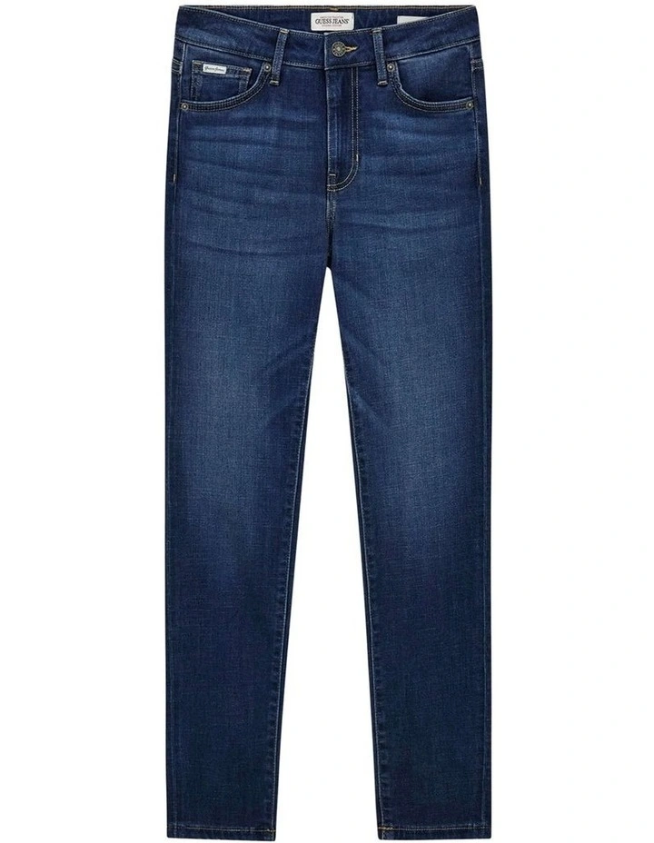 G05 High Rise Skinny Jeans in Blue image 5