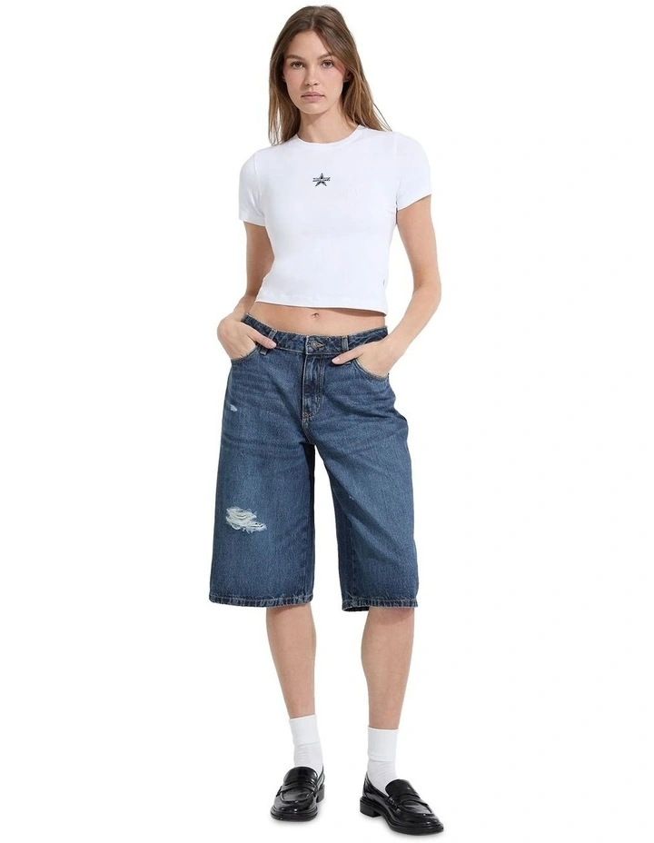 Baggy Short in Blue image 1