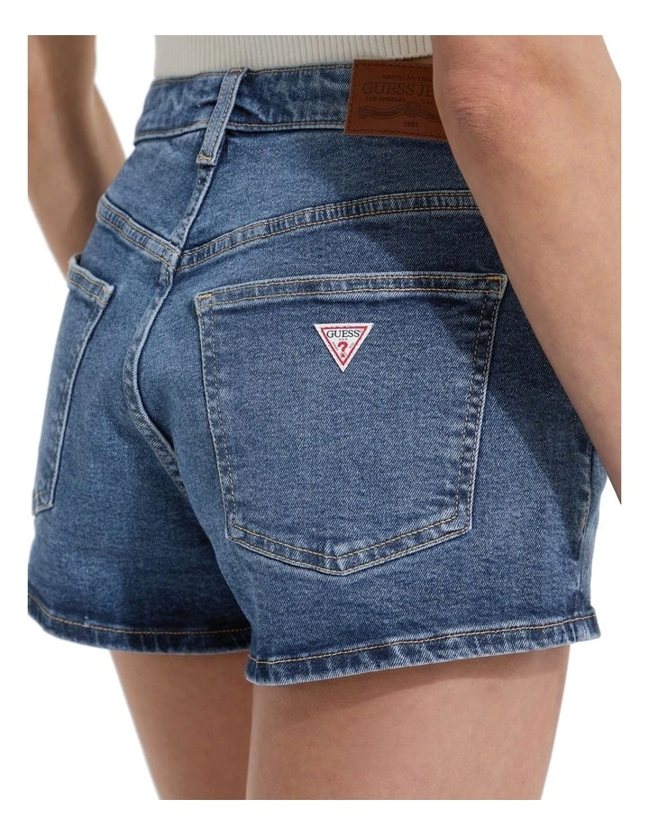 Highwaist Vintage Short in Blue image 5