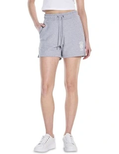 Reg Emblem Shorts in Grey