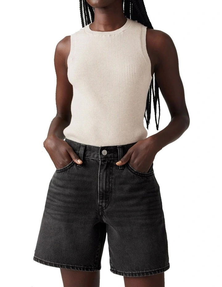 94 Baggy Shorts in Black image 4