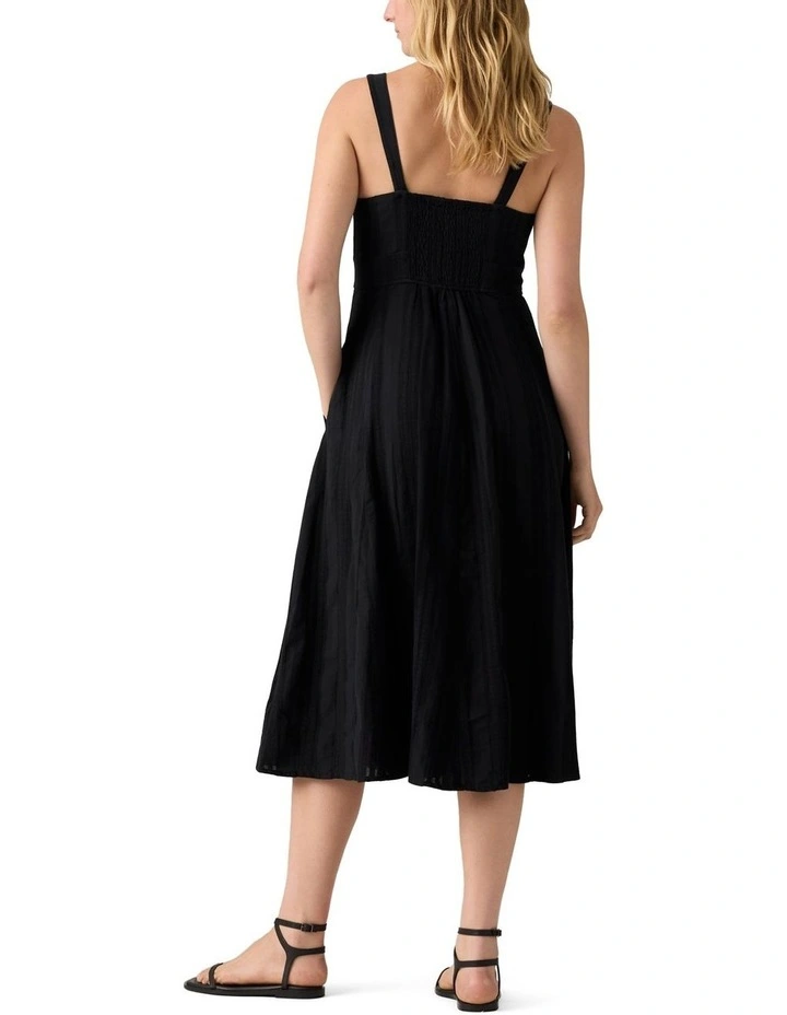 Ravina Midi Dress in Anthracite Night image 2