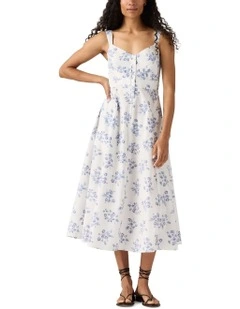 Ravina Midi Dress in Emmeline
