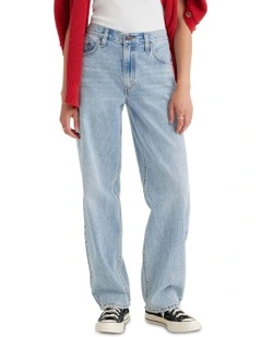 Baggy Dad Jeans in Blue