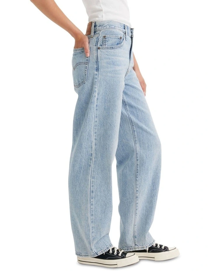 Baggy Dad Jeans in Blue image 3