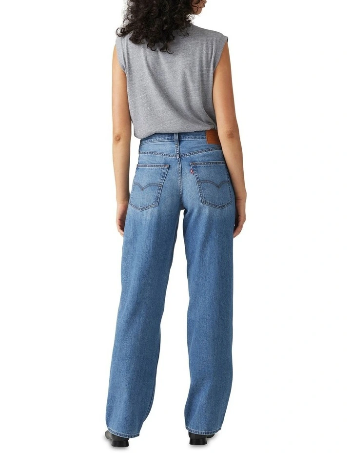 Baggy Dad Jeans in Blue image 2