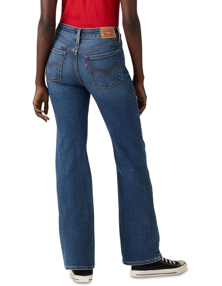 Superlow Bootcut Jeans in Blue image 2