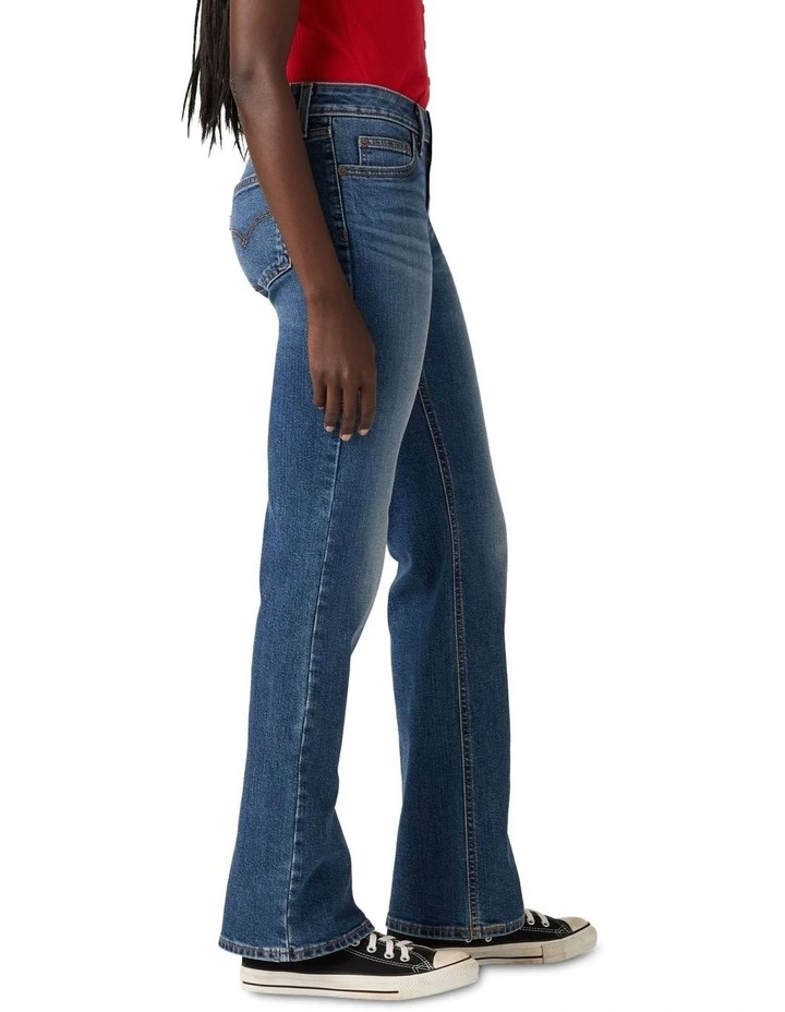 Superlow Bootcut Jeans in Blue image 3