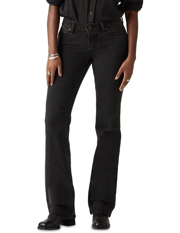 Superlow Bootcut Jeans in Black image 1