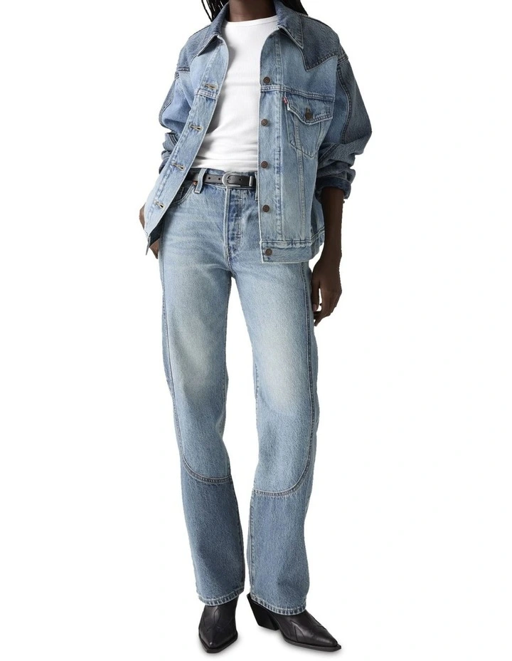 501 '90s Western Chaps in Blue image 4
