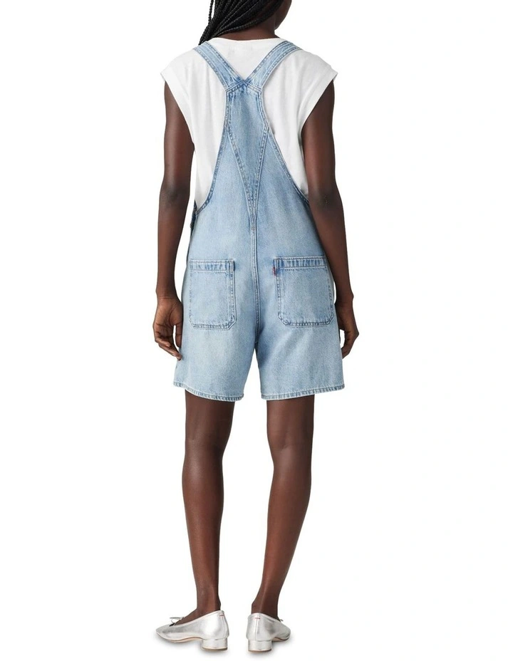 Utility Shortalls in Blue image 2