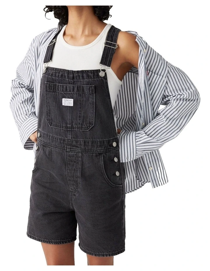 Utility Shortalls in Blue image 4