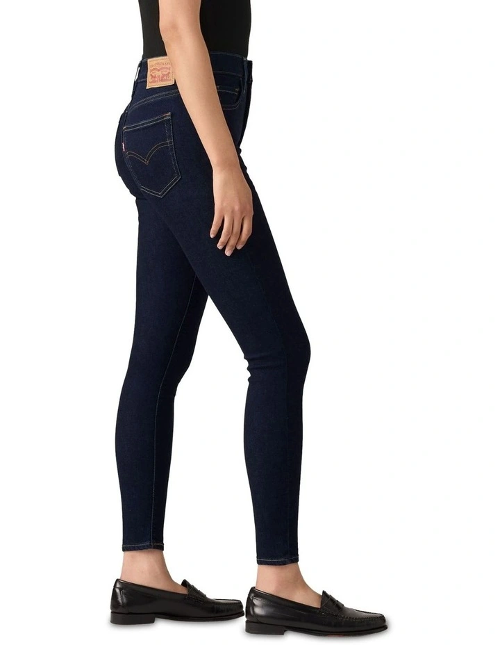 720 High Rise Super Skinny Jeans in Blue image 3