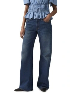 Middy Loose Boot Jeans in Good Fortune