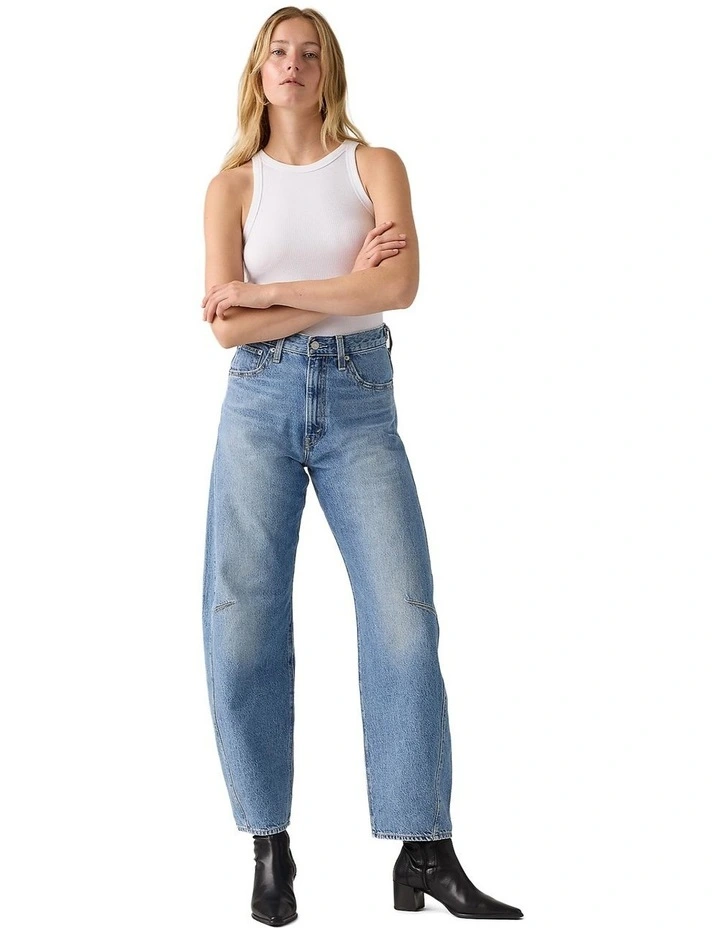 Cinch Barrel Jeans in Let Love image 4