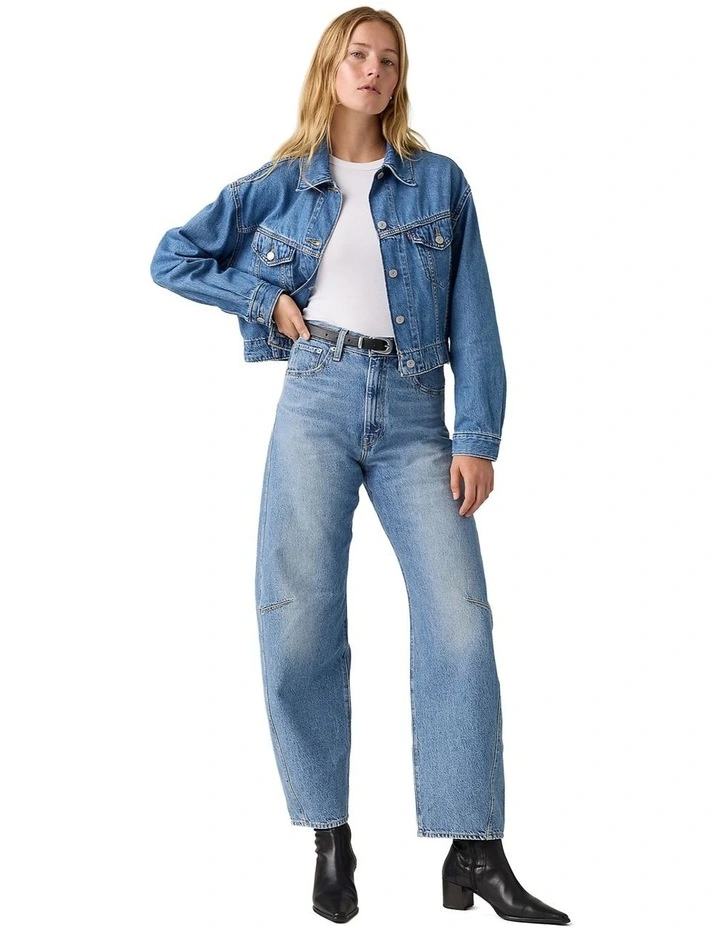 Cinch Barrel Jeans in Let Love image 5