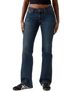 Superlow Bootcut Jeans in Sweep Down