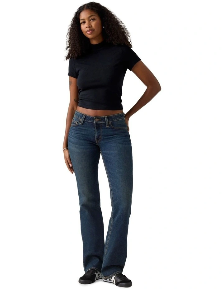 Superlow Bootcut Jeans in Sweep Down image 3