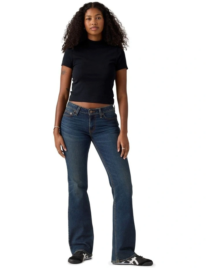 Superlow Bootcut Jeans in Sweep Down image 5