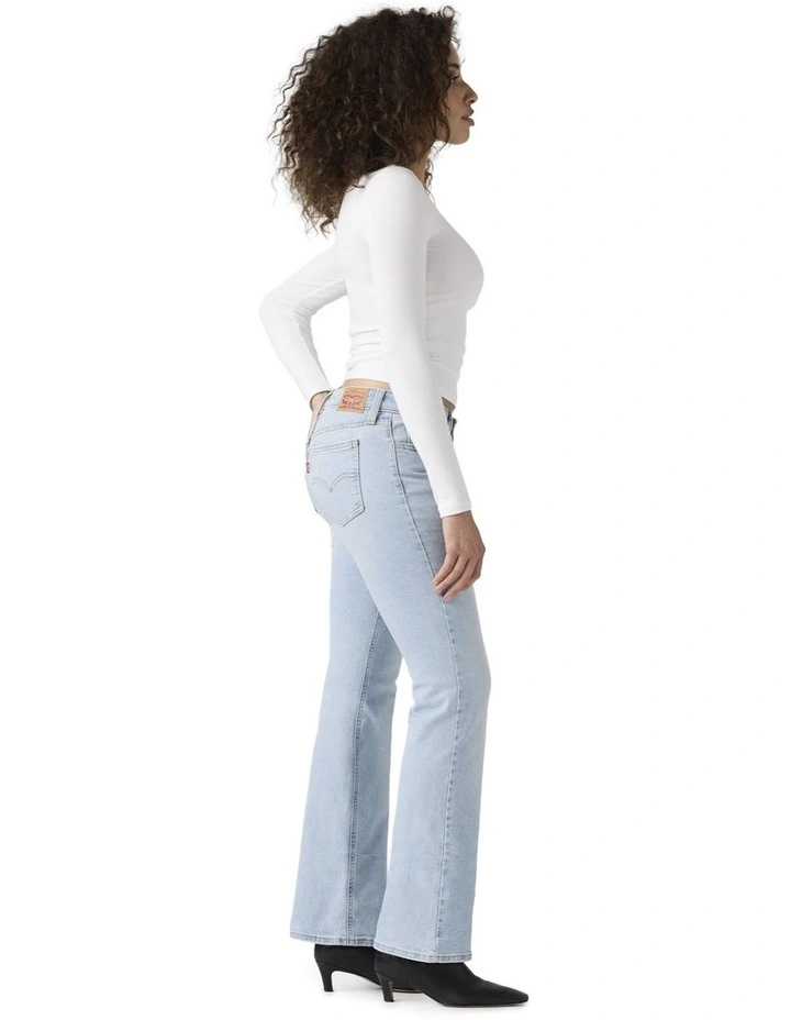 Ribcage Wide-Leg Jeans in None Your Business image 3