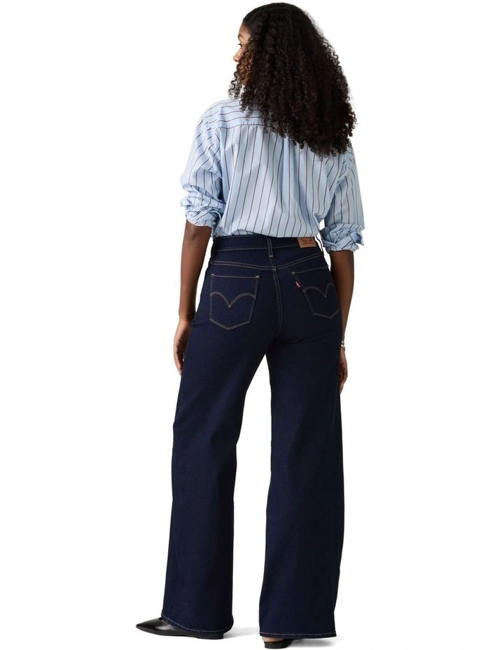 318 Shaping Wide-Leg Jeans in Darkest Sky image 2