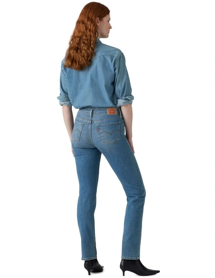 314 Shaping Straight Jeans in Eternal Indigo image 2