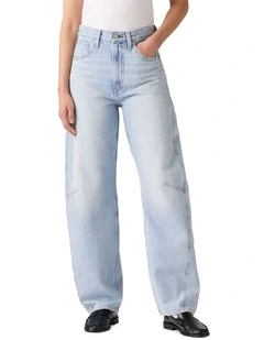 Cinch Barrel Jeans in Abraided Art