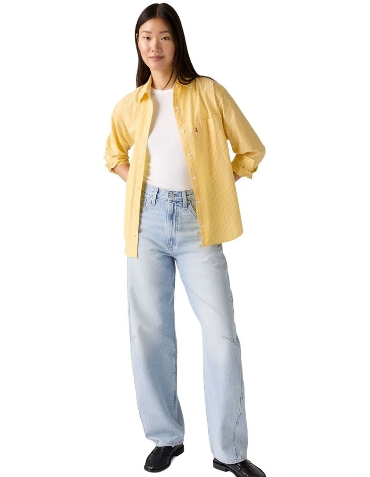 Cinch Barrel Jeans in Abraided Art image 3