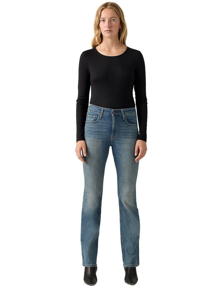 725 High-Rise Bootcut Jeans in Tore It Up image 5