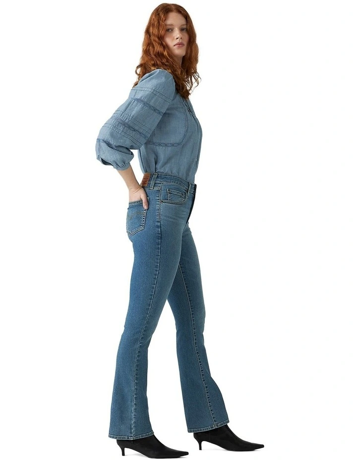 725 High-Rise Bootcut Jeans in Hint Of Tint image 3